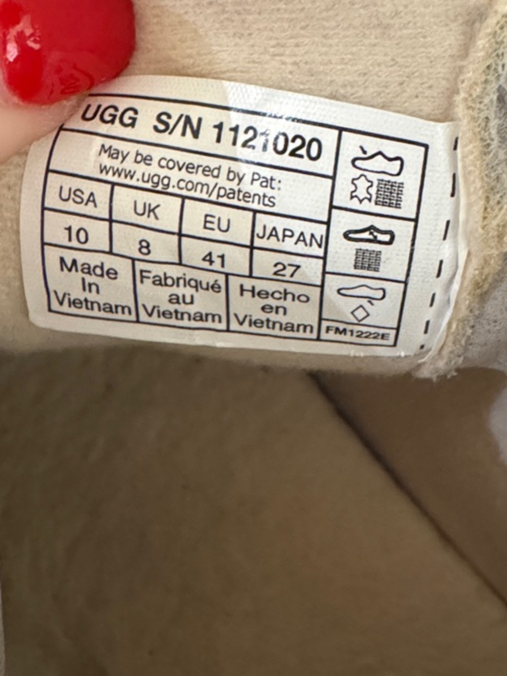 UGG Taupe Suede Shearling-Lined Winter Boots - Picture 6 of 6